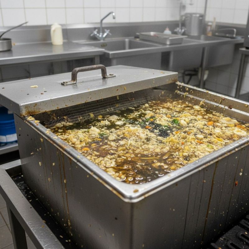 Grease Trap Installation detail